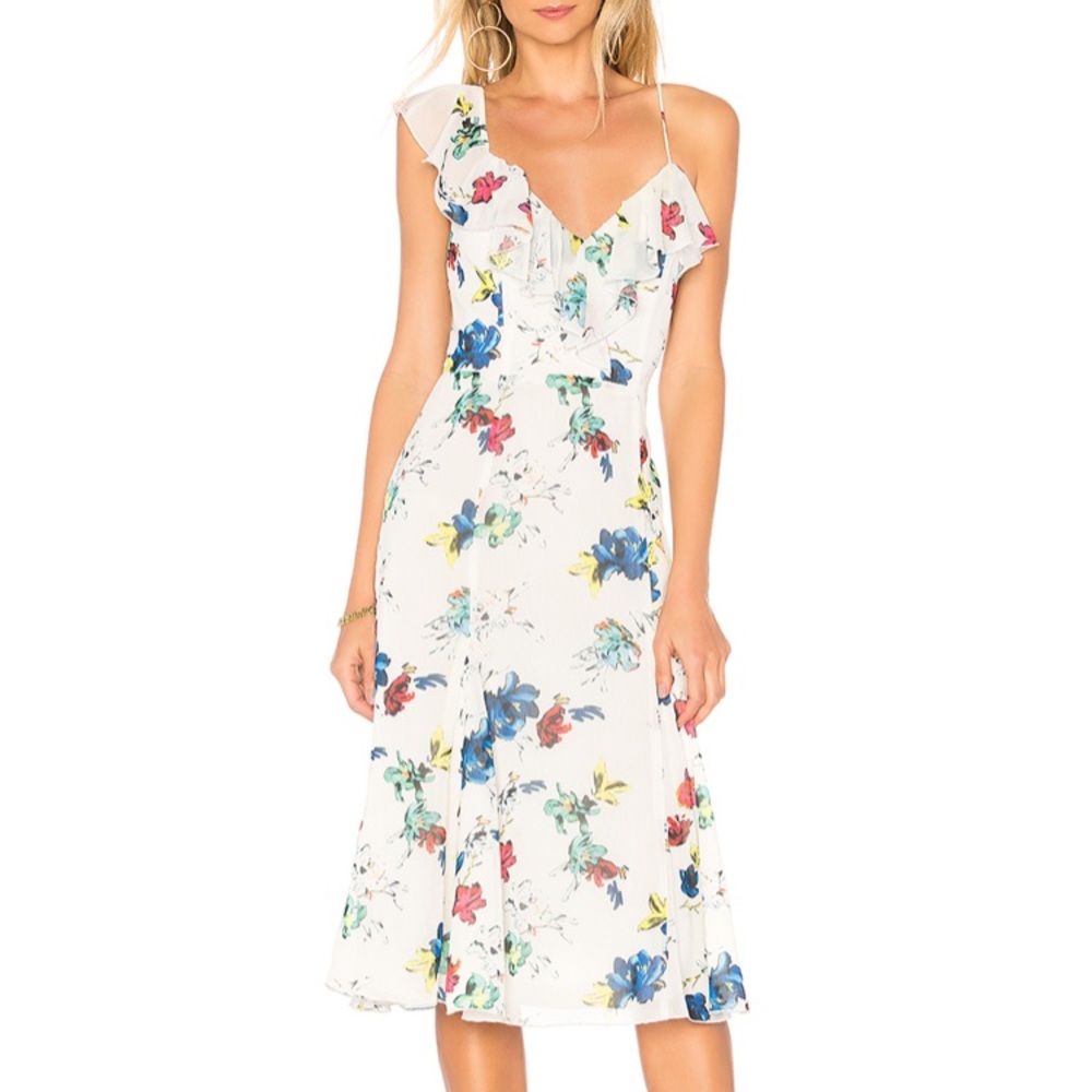 House of Harlow Floral midi dress